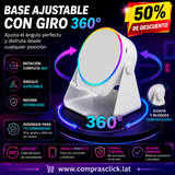PARLANTE PORTATIL INALAMBRICO 5 EN 1 CON LUZ RGB